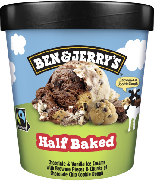 Ben & Jerry's Half Baked 465ml