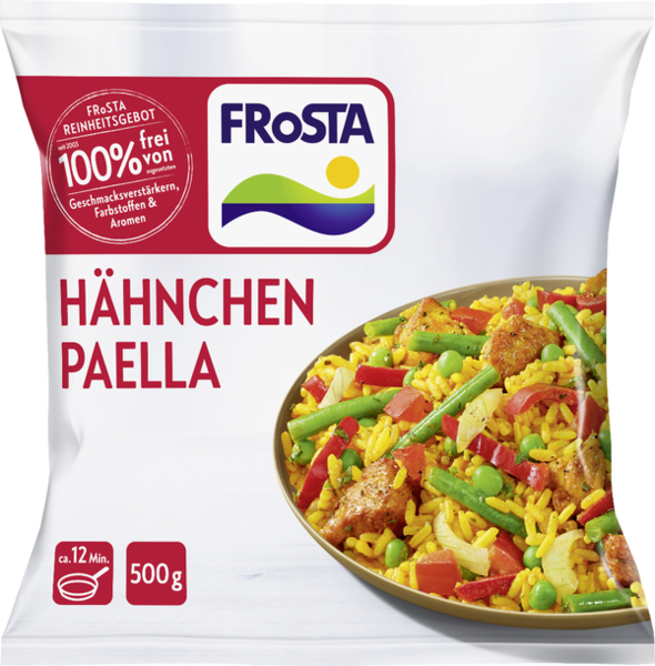 Frosta Hähnchen Paella 500g Frosta Hähnchen Paella 500g