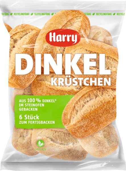 Harry Dinkel Krüstchen 6 Stück 480g