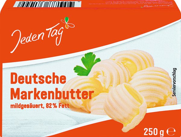 Jeden Tag Deutsche Markenbutter 250g Jeden Tag Deutsche Markenbutter 250g