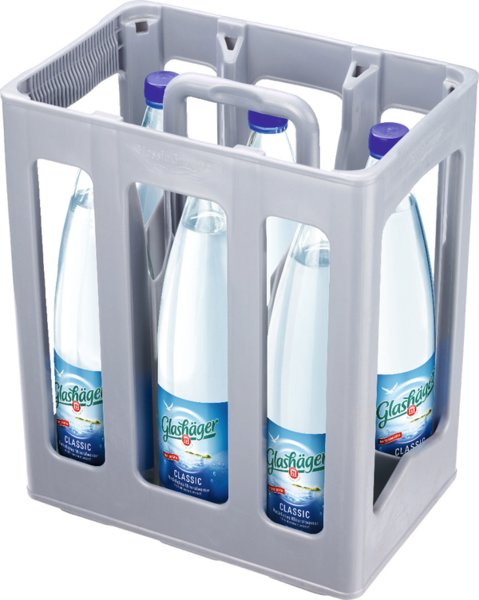 Glashäger Mineralwasser Classic 6/1l