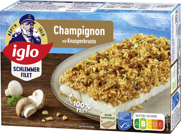 iglo Schlemmer-Filet Champignon 380g iglo Schlemmer-Filet Champignon 380g