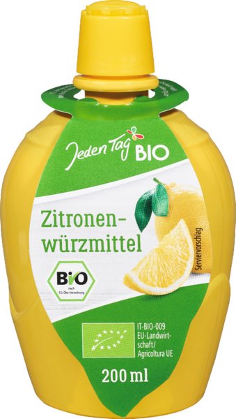 Jeden Tag Bio Zitronenwürzmittel 200ml