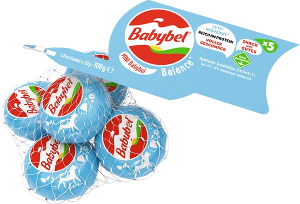 Babybel Mini light 5x20g