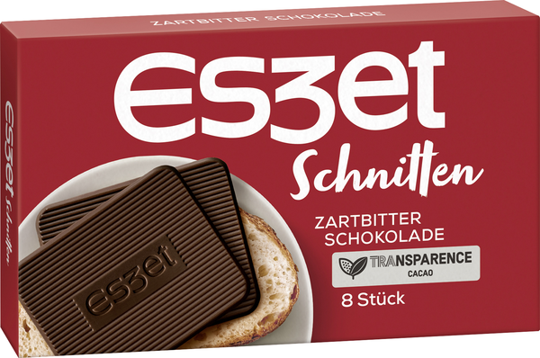 Eszet Schnitten Zartbitter 75g