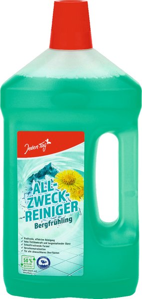 Jeden Tag Allzweckreiniger Bergfrühling 1l