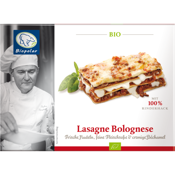 Biopolar Lasagne Bolognese 400g Biopolar Lasagne Bolognese 400g
