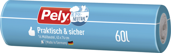 Pely Müllbeutel 60l 16 Stück Pely Müllbeutel 60l 16 Stück