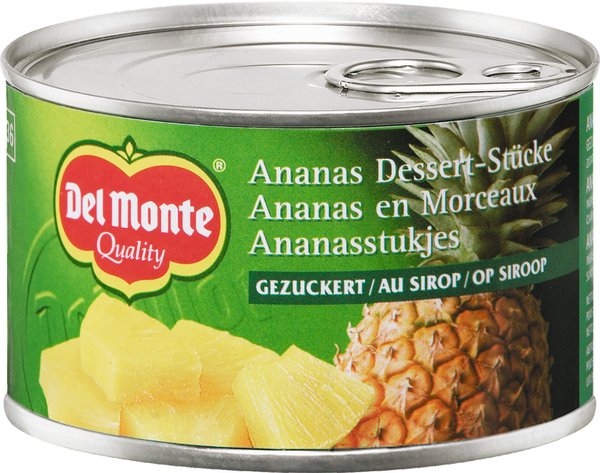 Del Monte Ananas Stücke gezuckert 235g Del Monte Ananas Stücke gezuckert 235g