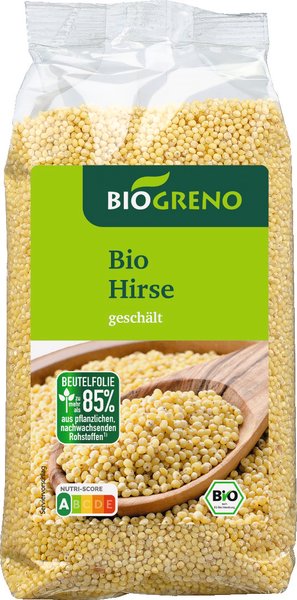 Biogreno Hirse geschält 500g Biogreno Hirse geschält 500g