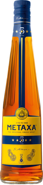 Metaxa 5 Sterne 38% vol. 0,7l Metaxa 5 Sterne 38% vol. 0,7l