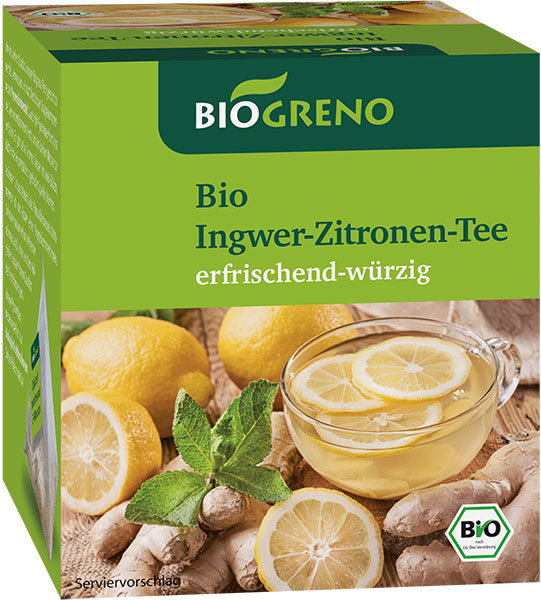 Biogreno Ingwer-Zitronen Tee 30g Biogreno Ingwer-Zitronen Tee 30g
