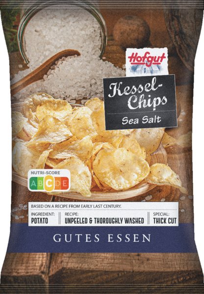 Hofgut Kessel-Chips Sea Salt 150g