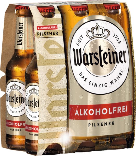 Warsteiner Pilsener Alkoholfrei 6/0,33l Warsteiner Pilsener Alkoholfrei 6/0,33l