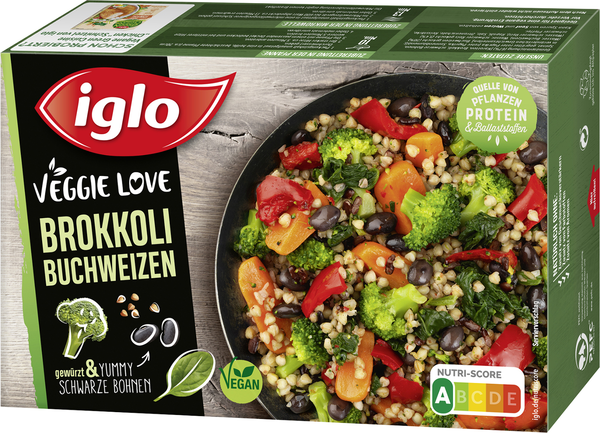 iglo Veggie Love Brokkoli Buchweizen 400g iglo Veggie Love Brokkoli Buchweizen 400g