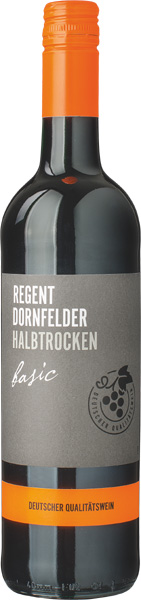 Basic Regent Dornfelder Rotwein halbtrocken 0,75l Basic Regent Dornfelder Rotwein halbtrocken 0,75l