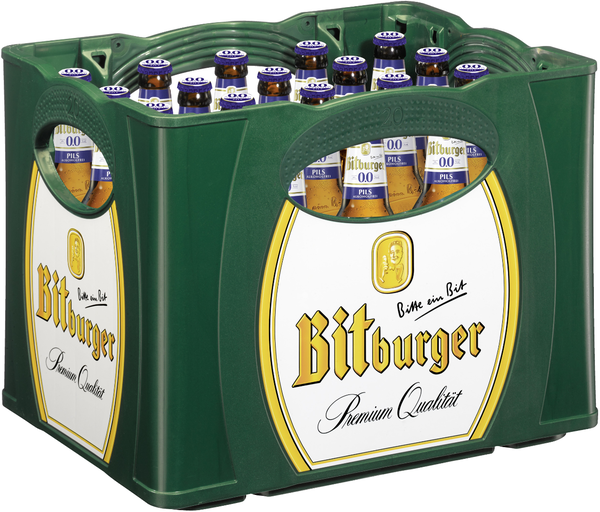 Bitburger Alkoholfrei 0,0% 20/0,5l Bitburger Alkoholfrei 0,0% 20/0,5l
