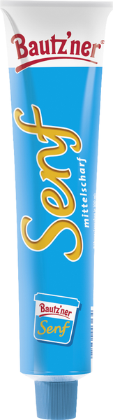 Bautz'ner Senf mittelscharfer 200ml