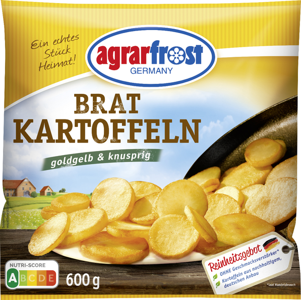 Agrarfrost Bratkartoffeln 600g Agrarfrost Bratkartoffeln 600g