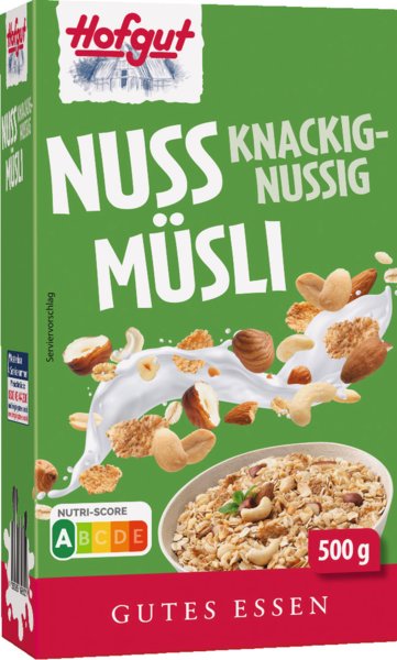 Hofgut Nuss-Müsli 500g