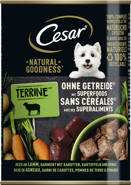 Cesar Natural Goodness mit Lamm 400g Cesar Natural Goodness mit Lamm 400g