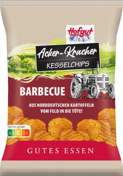 Hofgut Acker-Kracher Kesselchips Barbecue 120g