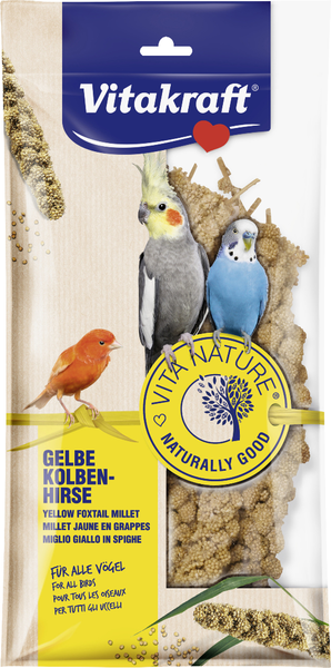 Vitakraft VITA Nature Gelbe Kolbenhirse 100g Vitakraft VITA Nature Gelbe Kolbenhirse 100g