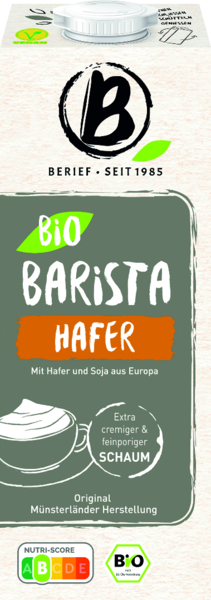 Berief Bio Barista Hafer Dink 1l