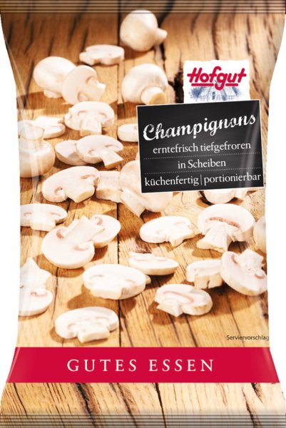 Hofgut Champignons in Scheiben 1kg Hofgut Champignons in Scheiben 1kg