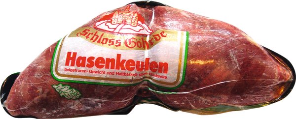 Hasenkeulen ungespickt 800g Hasenkeulen ungespickt 800g