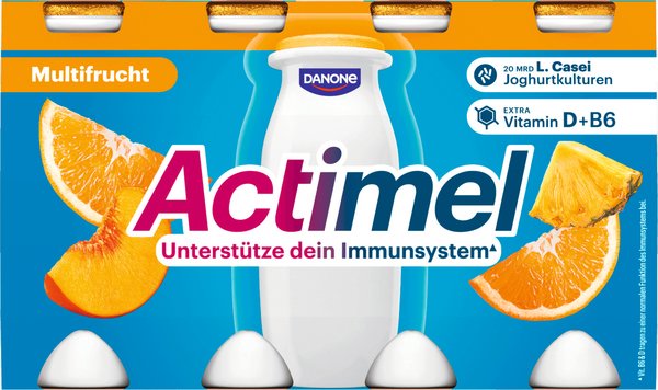 Actimel Joghurt Drink Multifrucht 8x100g