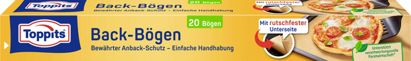 Toppits Backpapier-Bögen Rutschfest 20 Stück