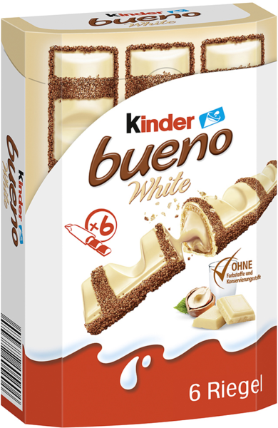 Kinder Bueno White 6 Stück 117g
