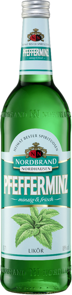 Nordbrand Nordhausen Pfefferminzlikör 18% vol. 0,7l Nordbrand Nordhausen Pfefferminzlikör 18% vol. 0,7l
