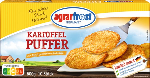 Agrarfrost Kartoffelpuffer 600g