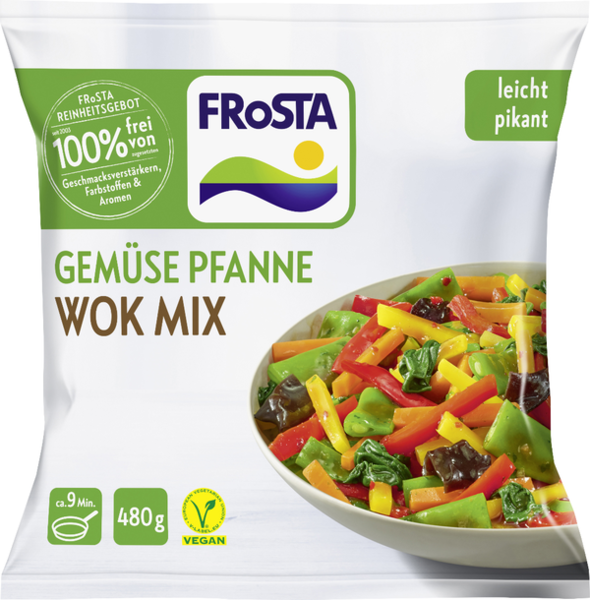 Frosta Gemüse Pfanne Wok Mix 480g
