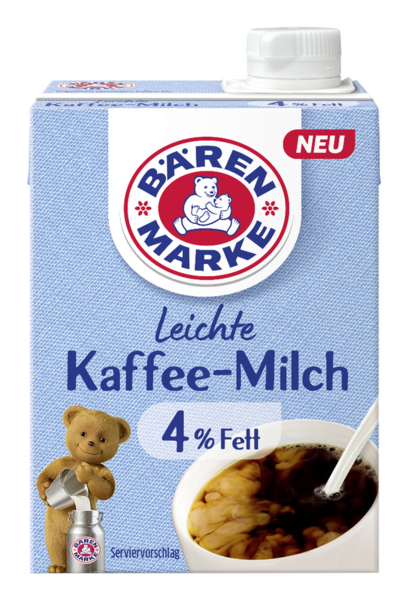 Bärenmarke Leichte Kaffee-Milch 4% Fett 340g