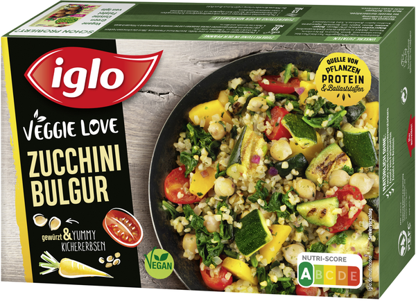 iglo Veggie Love Zucchini Bulgur 400g
