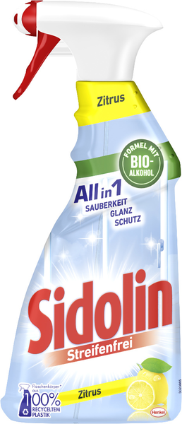 Sidolin Streifenfrei Zitrus 500ml
