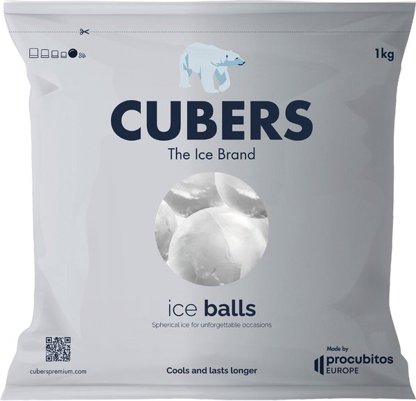 Cubers Ice Balls 1kg Cubers Ice Balls 1kg