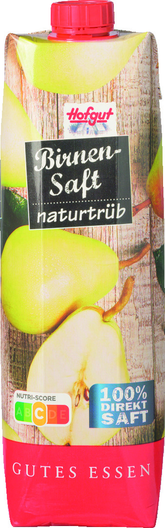 Hofgut Birnensaft naturtrüb 1l