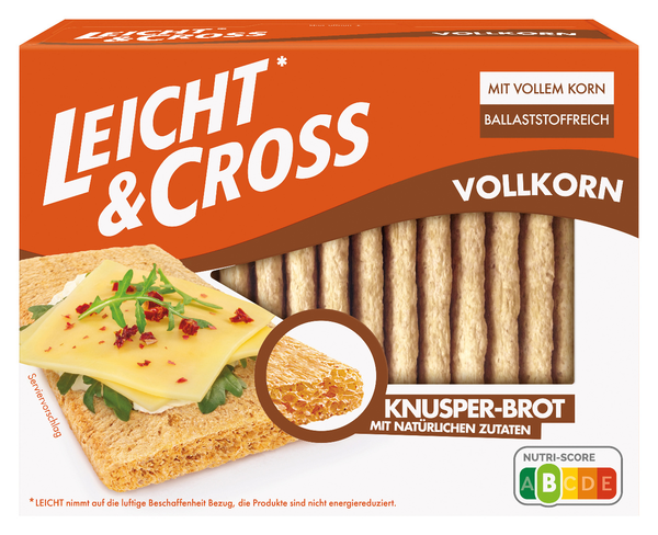 Leicht & Cross Knusperbrot Vollkorn 125g
