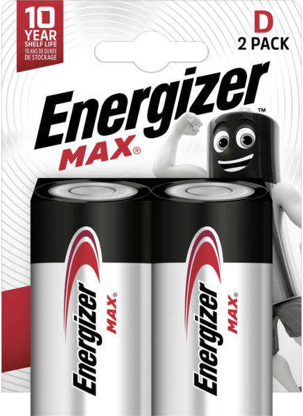 Energizer Max D 2 Stück