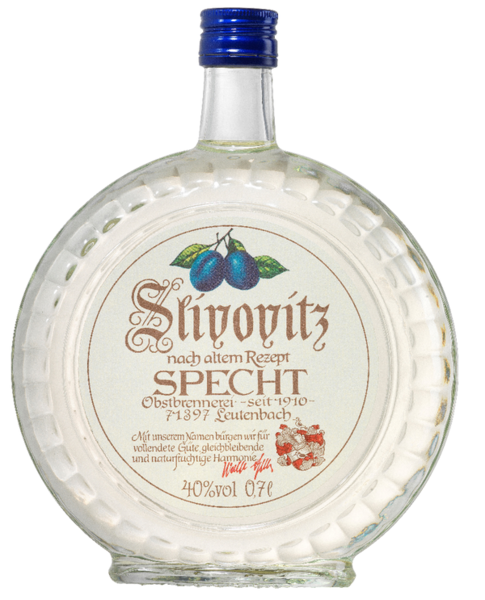 Specht Slivovitz 40% vol. 0,7l Specht Slivovitz 40% vol. 0,7l