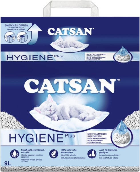 Catsan Hygiene Plus Katzenstreu 9l Catsan Hygiene Plus Katzenstreu 9l
