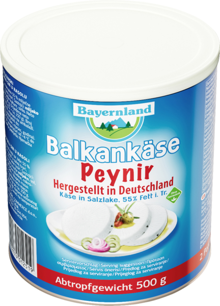 Bayernland Balkankäse Peynir 500g Bayernland Balkankäse Peynir 500g