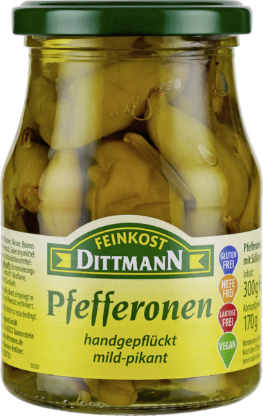 Dittmann Pfefferonen mild-pikant 300g