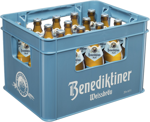 Benediktiner Hell 20/0,5l