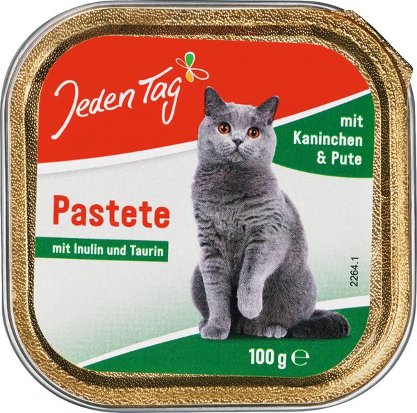 Jeden Tag Pastete mit Kaninchen & Pute 100g