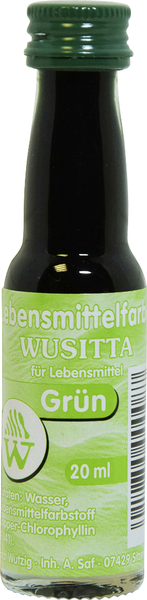 Wusitta Lebensmittelfarbe Grün 20ml